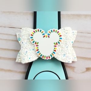 Merry and Bright Mickey Magic Band Bow
